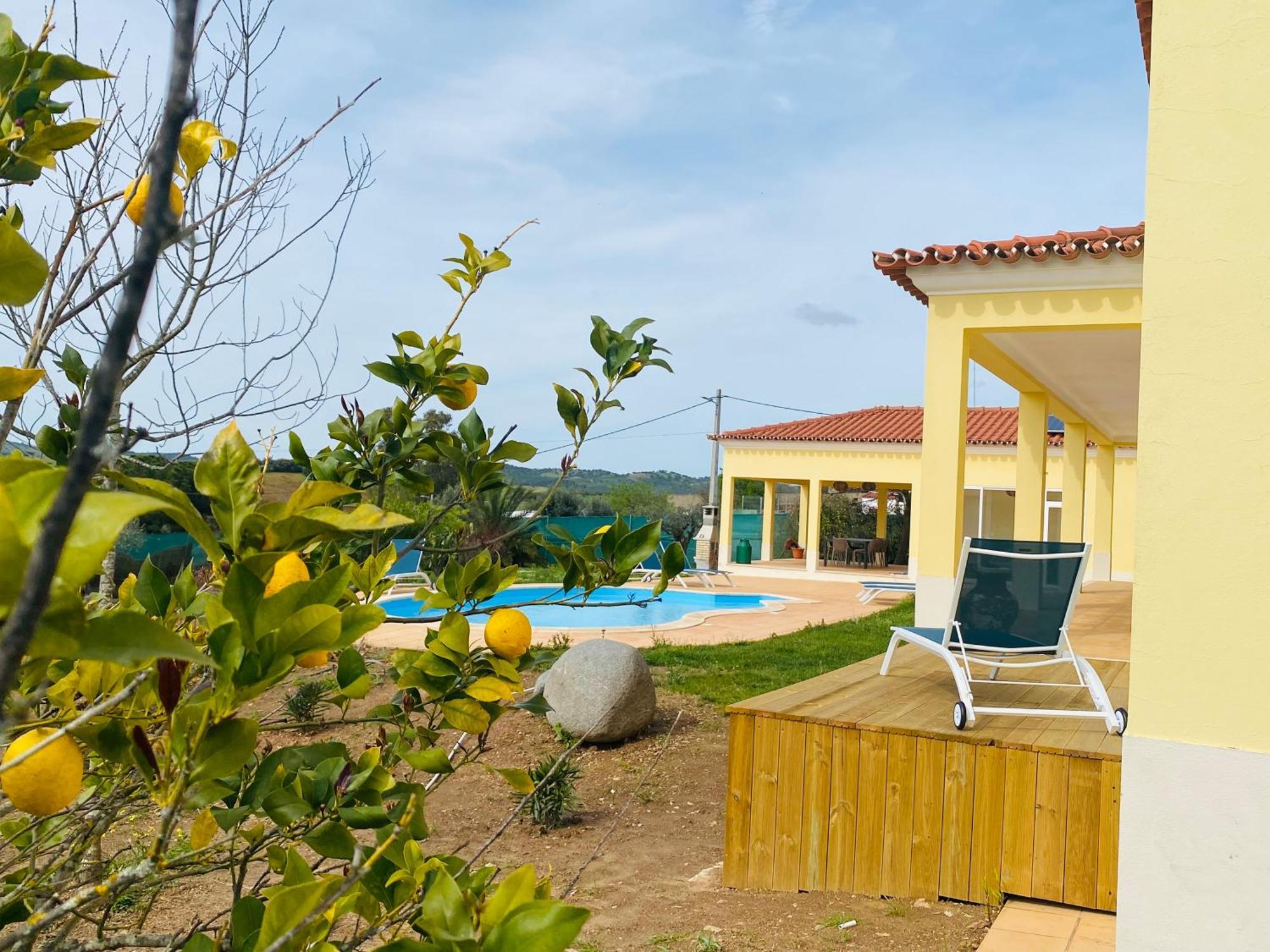 Por-Do-Sol Villa Sao Pedro do Corval Bagian luar foto